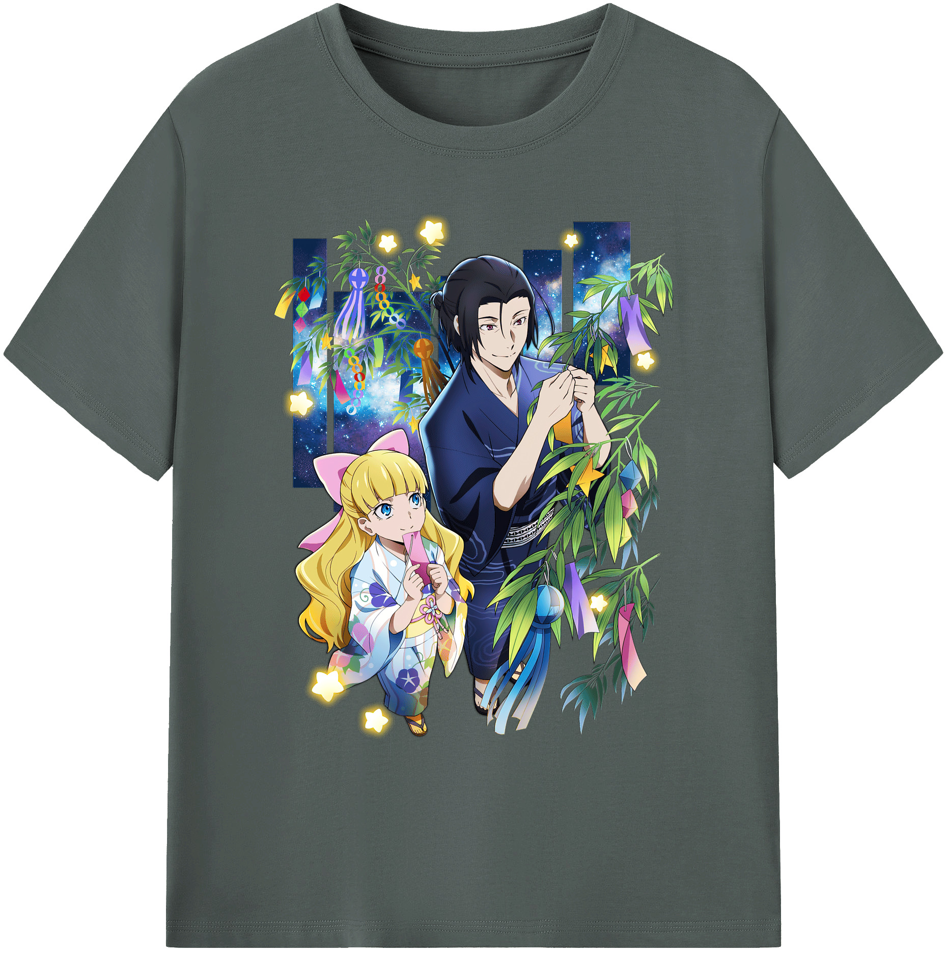 （画像用） 文豪ストレイドッグス Bungo Stray Dogs 綿100％ メンズ半袖Tシャツ｜肌触りやわらか＆通気性